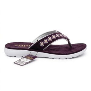 Faizi Ladies Chappal - Purple